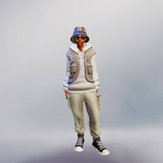 ReadyPlayerMe - 3d Avatar of Czarena Wealth